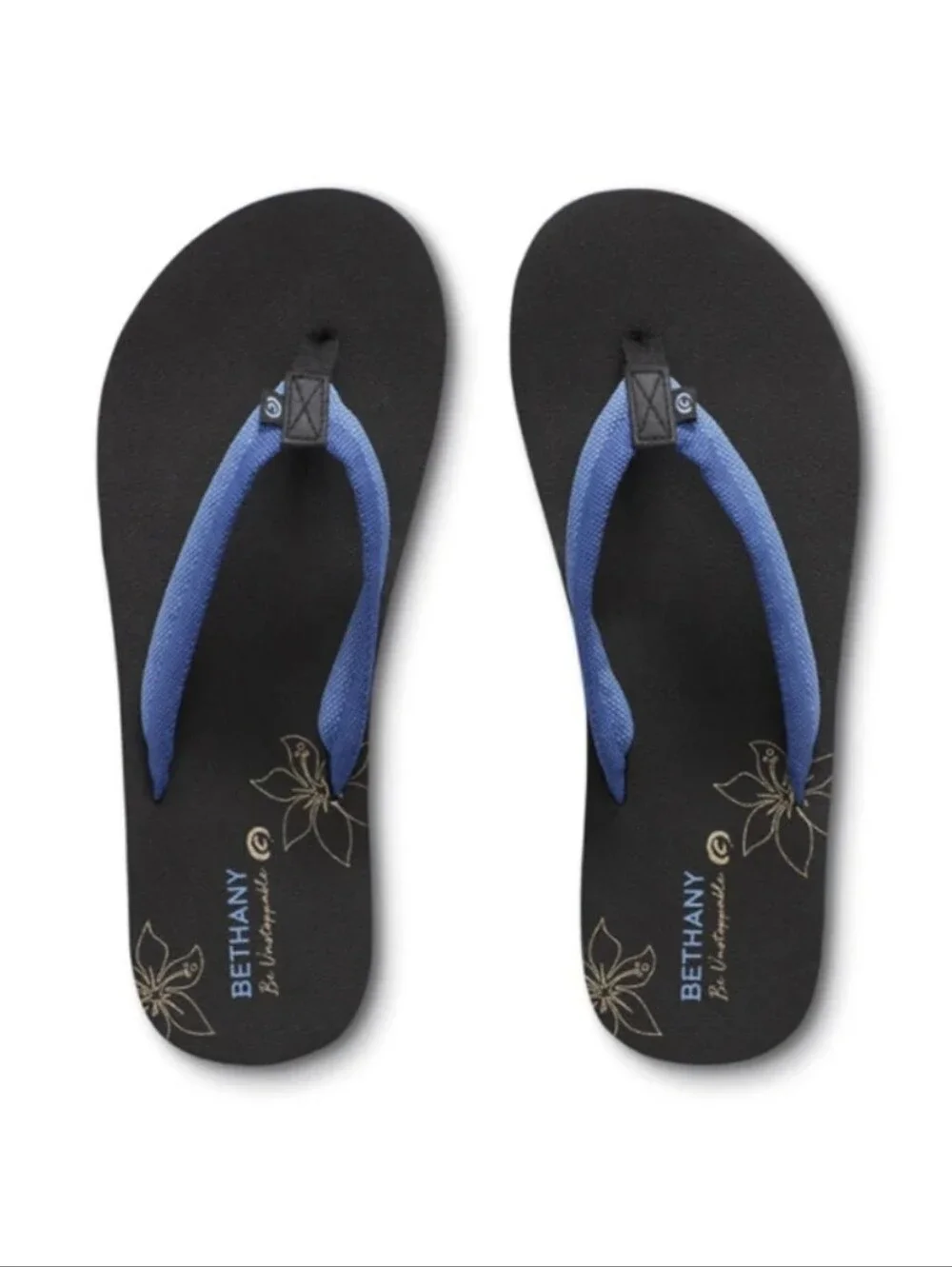 Cobian X BETHANY Honua Flip Flops In Blue Size 8